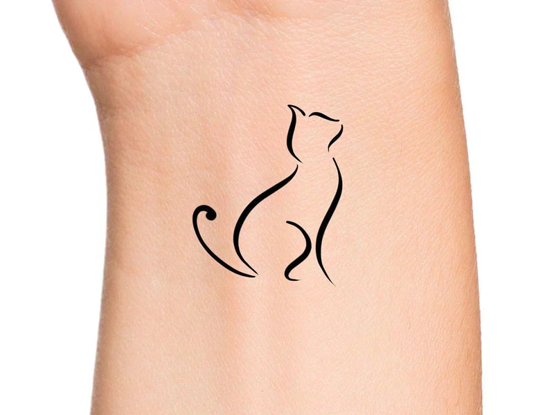 cat tattoo