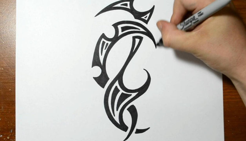 How to Draw Temporary Tattoos