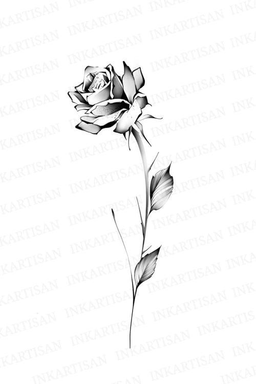 Dream in Grayscale Temporary Tattoo - INKARTISAN