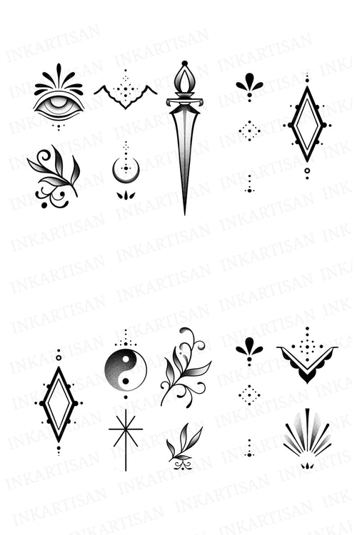 Luminescence of Insight Temporary Tattoo - INKARTISAN