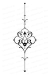 Intricate Arabesque Temporary Tattoo - INKARTISAN