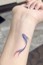 Pastel Flowing Koi